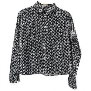 NEW CAMICETTASNOB women's camicia shirt in blue & white